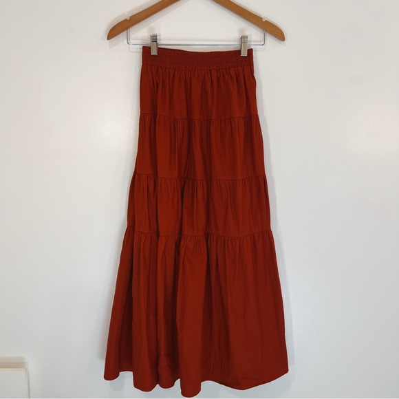 En Saison Tiered Maxi Skirt - Picture 3 of 9